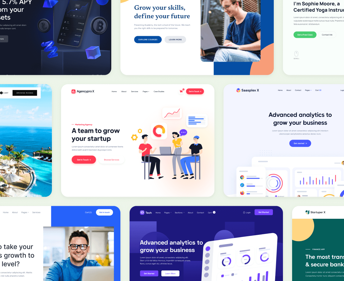 Brix Templates - Sporty X Webflow Template | BRIX Templates